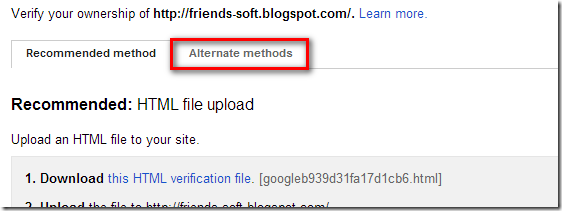 Alternative Method Alternative Method