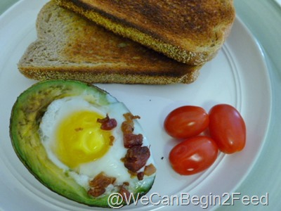 Apr 14 Avocado egg and Flax toast 008