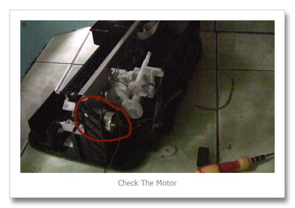 Epson Printer Motor General Error Motor