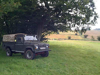 Beautiful View up on top of the Mendip Hills
