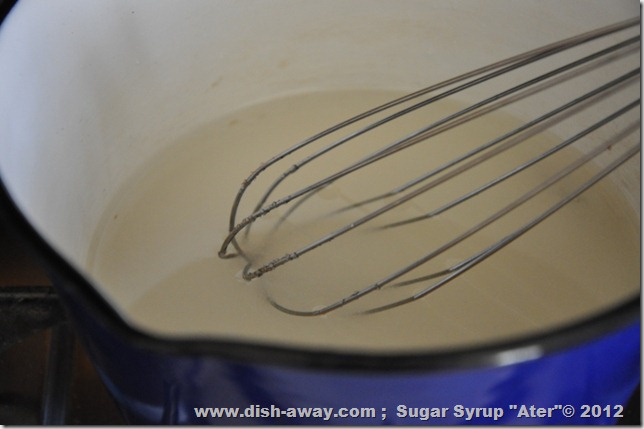 Sugar Syrup (Ater) Recipe by www.dish-away.com