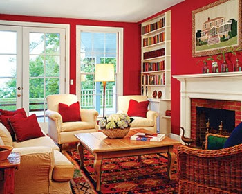 Warna cat rumah Merah Warna cat rumah Merah
