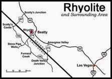 MAP - Rhyolite Road Map MAP - Rhyolite Road Map