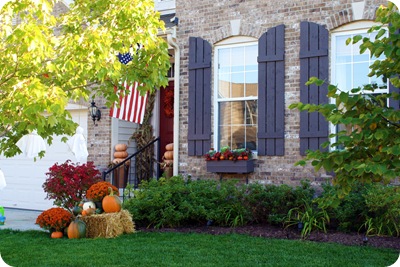 cottage exterior fall