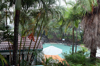 Raining at Grande Florida