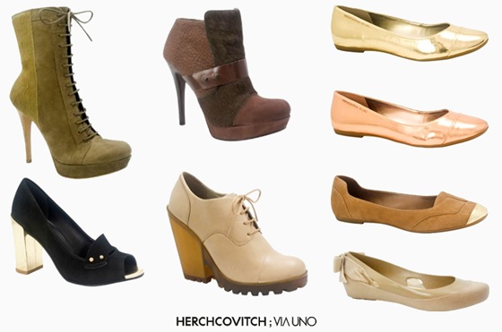 Coleção Herchcovitch para Via Uno já está à venda nas lojas da marca. VIA UNO ALEXANDRE HERCHCOVITCH SAPATOS