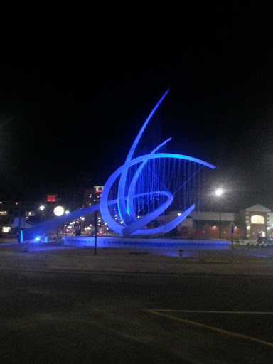 The Wave Fountain Sculpture