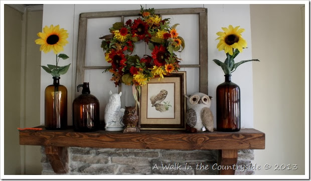 Fall Mantel