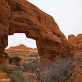 Sand Dunes Arch - Arches National Park -   Moab - Utah