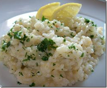 Risotto al limone  