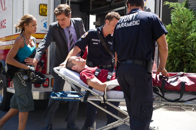 Scene 151  - 28th Street / Ambulance (Wilee put into ambulance, Monday stops Vanessa)
