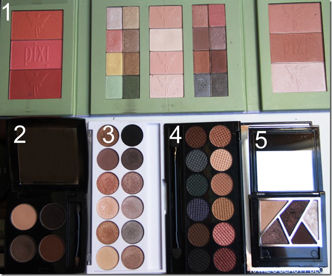 palettes numbered