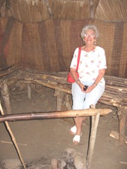 Plimoth Plant inside Shirley inside indian summer house