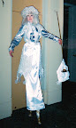 Jill Frost on Stilts