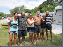 Roberta e Batata, nós e Clair e Fernando