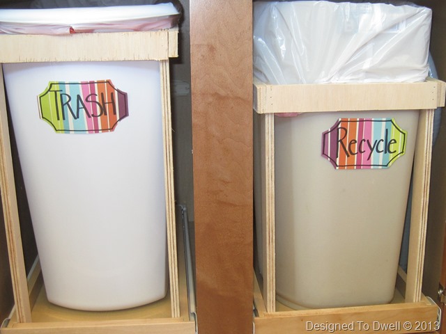 DIY Trash & Recycling Pull-Out Bins IMG_7017