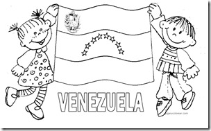 ... Venezuela, colorear día de la bandera de Venezuela, bandera de