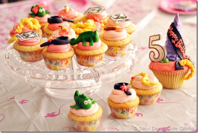 Rapunzel-cupcakes