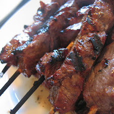 Oriental Steak Skewers (Or Appetizer Bites)