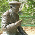 Escultura en homenatge a Josep Pla, Sant Miquel del Fai