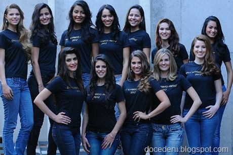 Candidatas2 Miss ES 2012