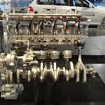 bmw engine in Munich, Germany 