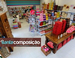Santa Composição completa 1 ano com promoção. 50% OFF loja santa composicao decoracao presentes curitiba