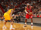 lebron james nba 130224 mia vs cle 02 LeBron Debuts Prism Xs As Miami Heat Win 13th Straight