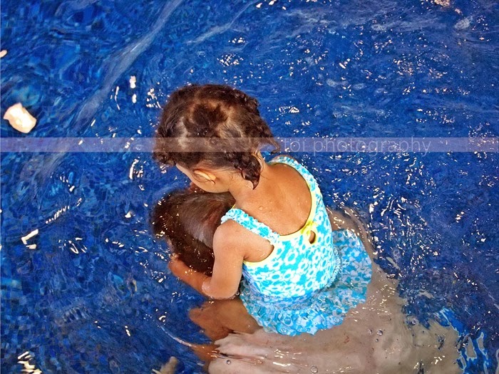 AOI and daddy swim AOI and daddy swim