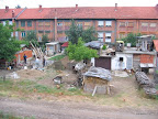 Backyards around Dimitrovgrad, southern Serbia..