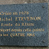Pointe du Grouin : plaque signalant le point de départ de la Route du Rhum