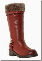 Dune Tan Leather Faux Fur Lined Boot