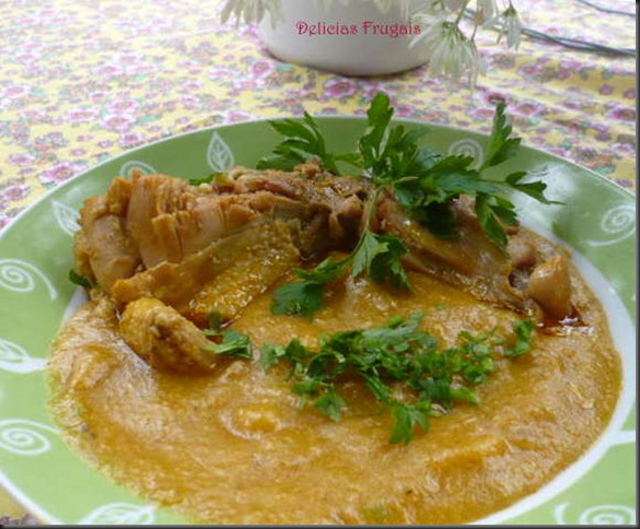 Sopa de mulher parida Sopa de mulher parida - Delicias Frugais
