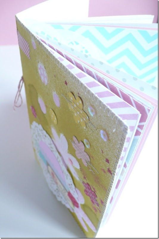 cafe creativo - Anna Drai - big shot sizzix - mini album (5)