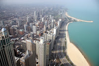View of "The Gold Coast" from Hancock tower