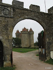 Doorkijkje op een kasteel