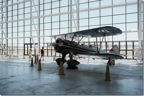 1943 Boeing Stearman E-75B (PT-13 Kaydet) at the Evergreen Aviation Museum in 2001