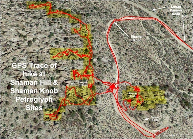 Hiking Route at Shaman Hil-2l