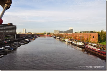 Amsterdam. Vistas desde el Puente Pythonbrug (Puente pitón) - DSC_0206