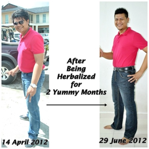 before after herbalife