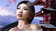 Flowers Wind Girl