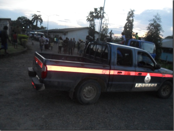Bodies being moved to the morgue at Modilon General Hospital, Madang. BY Martyn Namorong