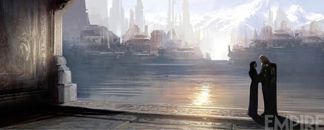 Thor Sötét világ Empire címlapok és egy raklap új fotó 18