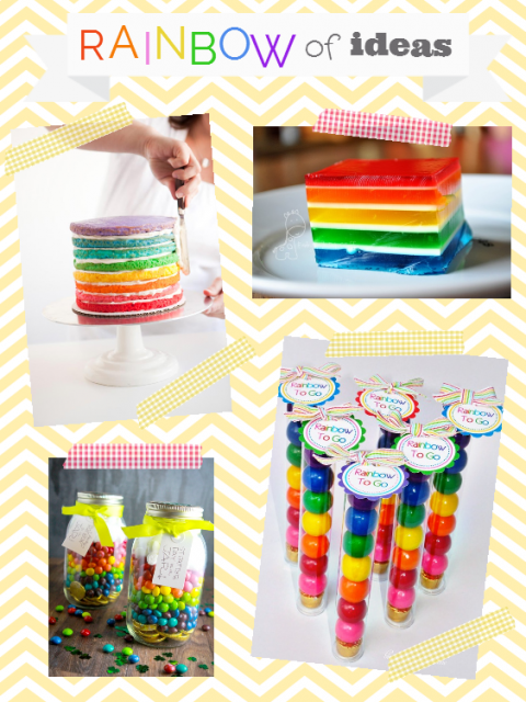 Rainbow of Ideas Inspiration Board