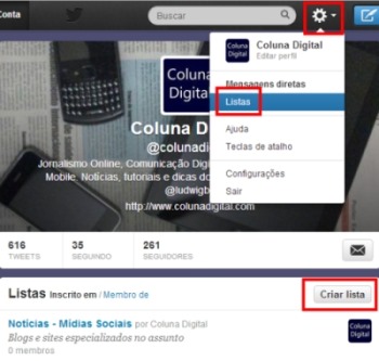 listas-twitter Como criar Lista no Twitter
