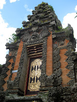 Statues and temples in Ubud