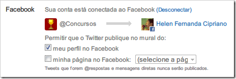 Sua conta está conectada Sua conta está conectada