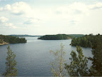 Panoramic view in Puumala, Finland