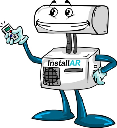 Mascote InstallAR Mascote InstallAR