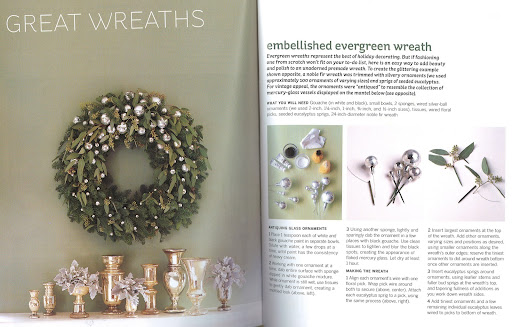 Classic accents make a plain evergreen wreath more merry. Silver ornaments and seeded eucalyptus lend a fresh, contemporary look. Classic accents make a plain evergreen wreath more merry. Silver ornaments and seeded eucalyptus lend a fresh, contemporary look.